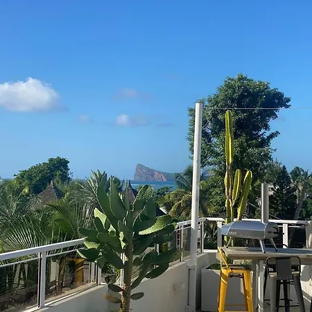 Penthouse Vue Mer Avec Rooftop Grand Baie Exterior foto