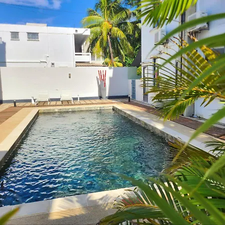 Penthouse Vue Mer Avec Rooftop Grand Baie Exterior foto