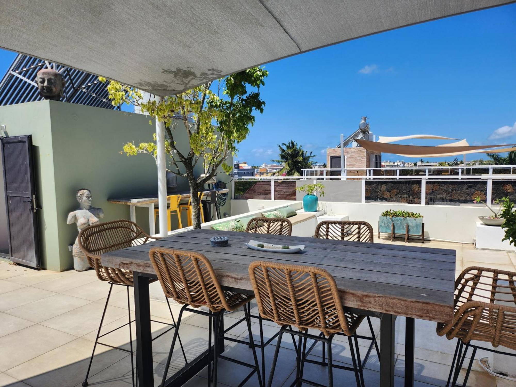 Penthouse Vue Avec Rooftop Apartment