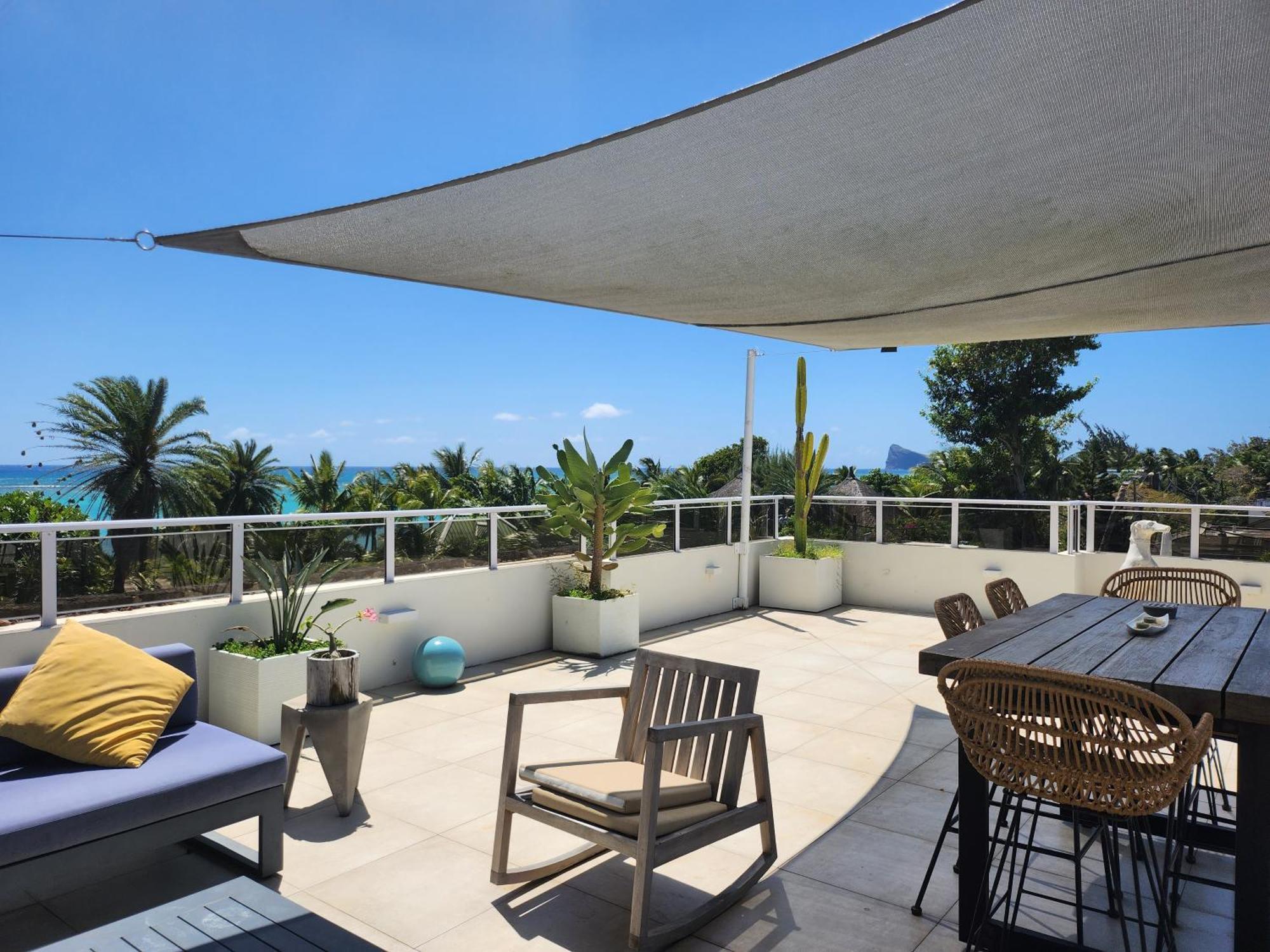 Penthouse Vue Avec Rooftop * Grand Baie